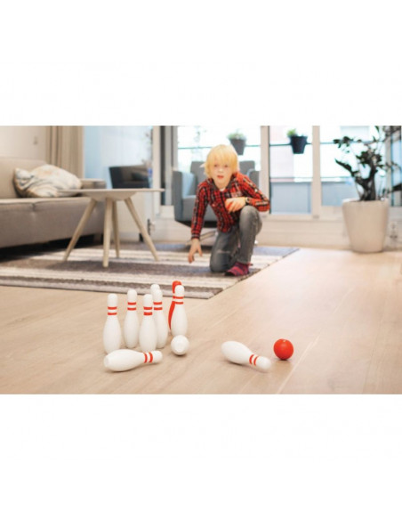Set de bowling din lemn, BS Toys,GA148