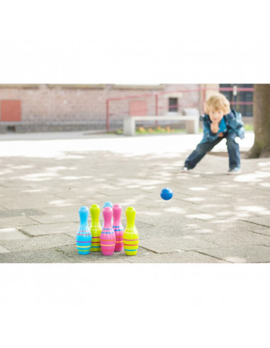 Set de bowling din lemn Skittles Jr., BS Toys,GA149