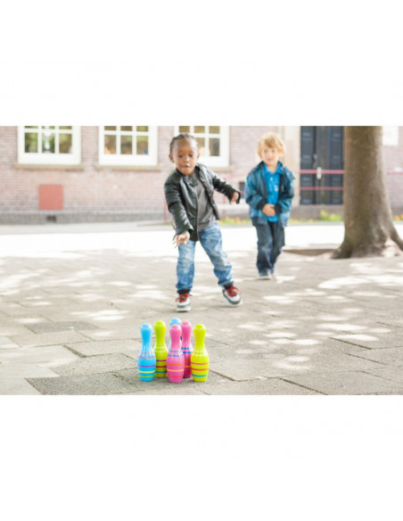 Set de bowling din lemn Skittles Jr., BS Toys,GA149