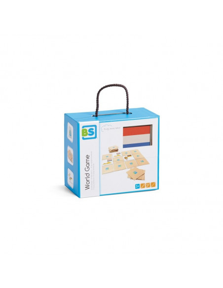 Joc de memorie World Game, BS Toys,GA159