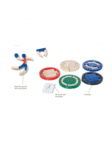 Joc de constructie Sporturi, BS Toys,GA254