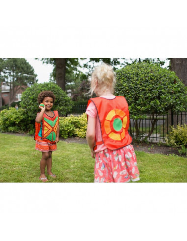 Joc de coordonare Belly Catch cu 4 veste, BS Toys,GA321