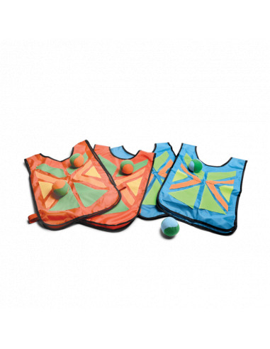 Joc de coordonare Belly Catch cu 4 veste, BS Toys,GA321
