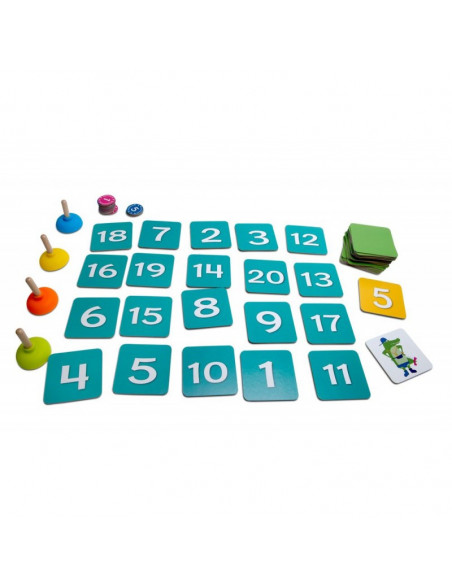 Joc matematic Tinutele crocodilului, BS Toys,GA369