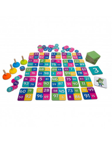 Joc matematic Tinutele crocodilului, BS Toys,GA369