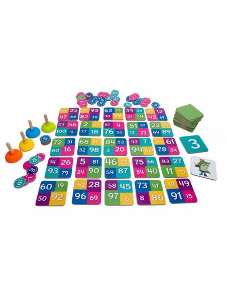 Joc matematic Tinutele crocodilului, BS Toys,GA369