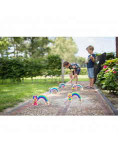 Joc de cricket Curcubeu, BS Toys,GA383 2