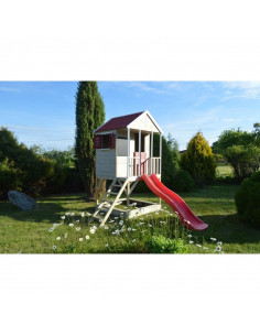 Casuta de gradina Summer Adventure House cu platforma cu loc 2