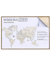 Harta lumii puzzle 3D de perete (XXL),WM505