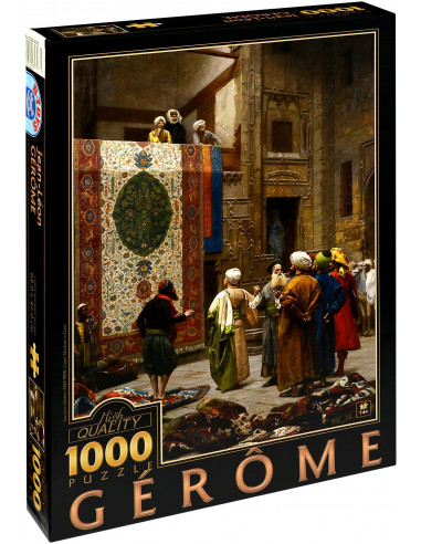 Carpet Merchant In Cairo, Puzzle D-Toys Jean Leon Gerome, 1000