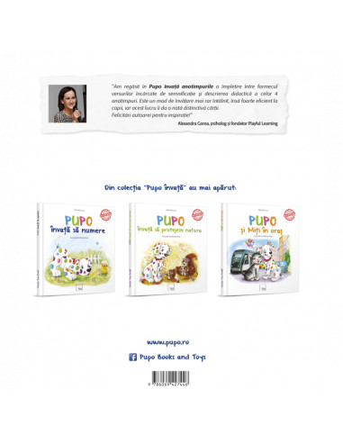 Carte educativa "Pupo invata anotimpurile",C4