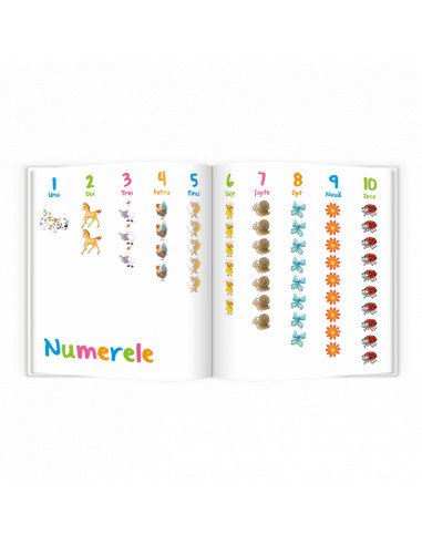 Carte educativa de povesti "Pupo invata sa numere",C1