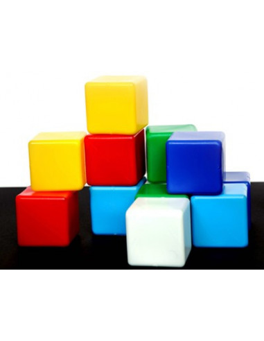 Cuburi Mari, 12 Piese, Joc Constructie Juno,JC06