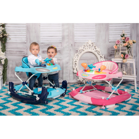 Premergator leagan W1224CE cu eurobaza, Light Blue,10120370003