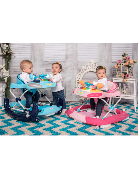 Premergator leagan W1224CE cu eurobaza, Light Blue,10120370003