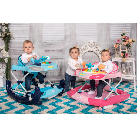 Premergator leagan W1224CE cu eurobaza, Light Blue,10120370003