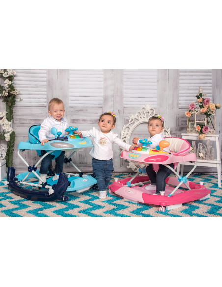 Premergator leagan W1224CE cu eurobaza, Light Blue,10120370003