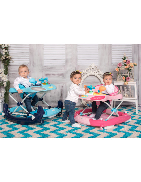 Premergator leagan W1224CE cu eurobaza, Light Blue,10120370003