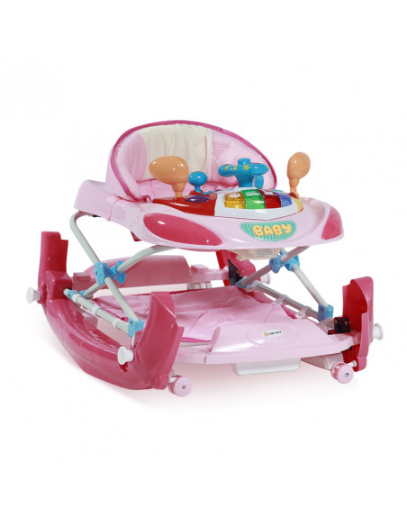 Premergator leagan W1224CE cu eurobaza, Pink,10120370002