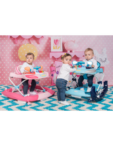 Premergator leagan W1224CE cu eurobaza, Pink,10120370002