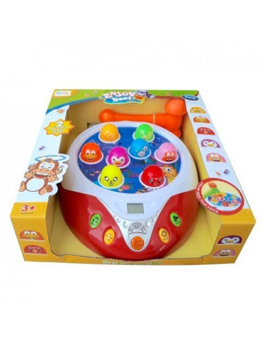 Jucarie electrica MalPlay loveste cu ciocanul cartita si