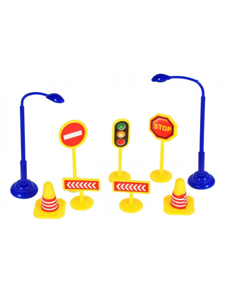 Set de Joaca 70 piese MalPlay Parcare cu 4 nivele, 3 Masinute