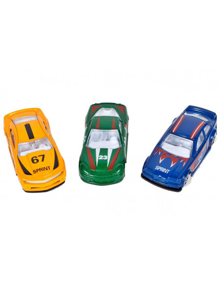 Set de Joaca 70 piese MalPlay Parcare cu 4 nivele, 3 Masinute