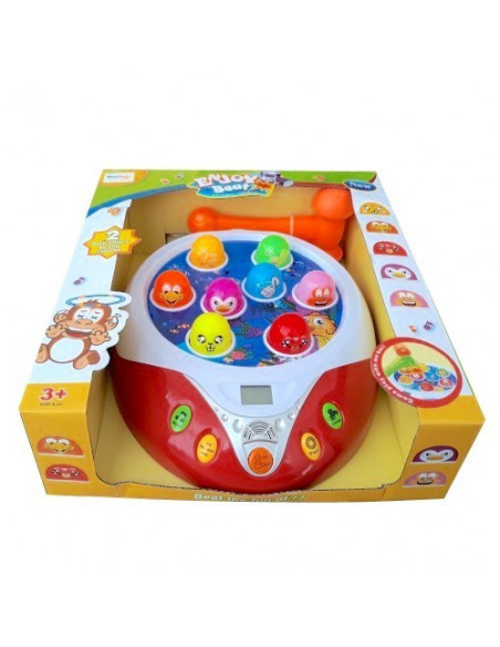 Jucarie electrica MalPlay loveste cu ciocanul cartita si