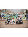 Tricicleta JAGUAR AIR Wheels, Green Stars,10050391995