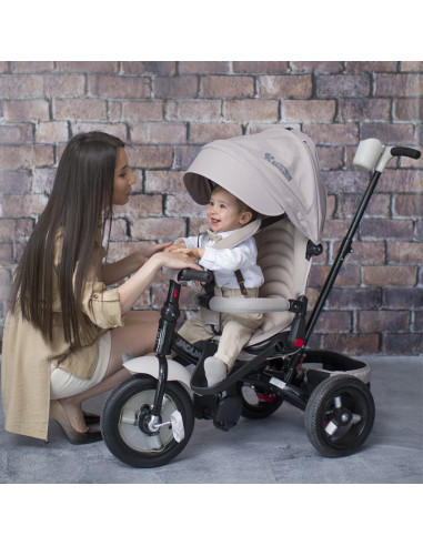 Tricicleta JAGUAR AIR Wheels, Red & Black,10050392103