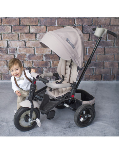 Tricicleta JAGUAR AIR Wheels, Red & Black,10050392103