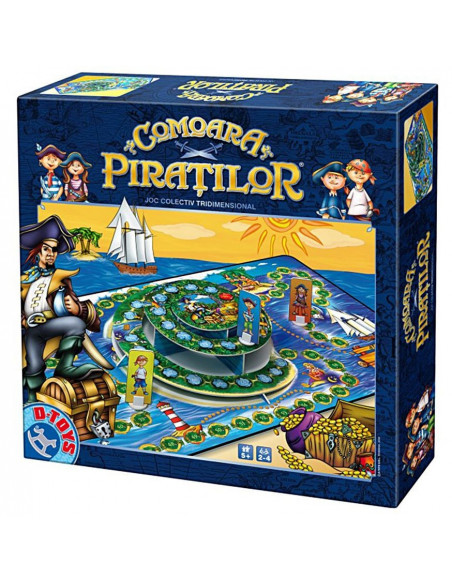 Comoara Piratilor, Joc D-Toys,Uniq64837
