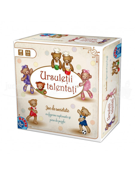 Ursuletii Talentati, Joc D-Toys,Uniq75338