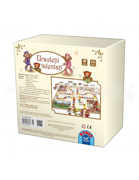 Ursuletii Talentati, Joc D-Toys,Uniq75338