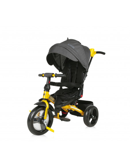 Tricicleta JAGUAR EVA Wheels, Black & Yellow Tricicleta JAGUAR EVA Wheels, Black & Yellow