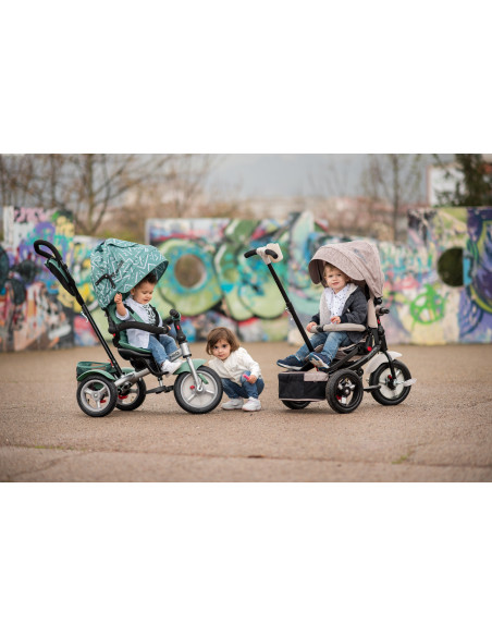 Tricicleta JAGUAR EVA Wheels, Black & Yellow,10050292101