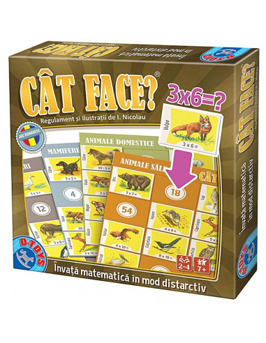 Cat Face, Joc D-Toys,Uniq71972
