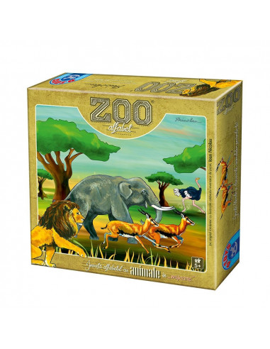 Zoo Alfabet, Joc Romanesc D-Toys,Uniq73440