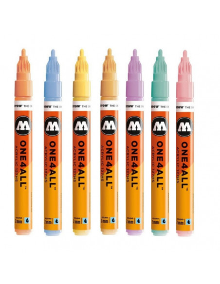 Set 7 markere ONE4ALL™ 127HS, 2 mm Set 7 markere ONE4ALL™ 127HS, 2 mm