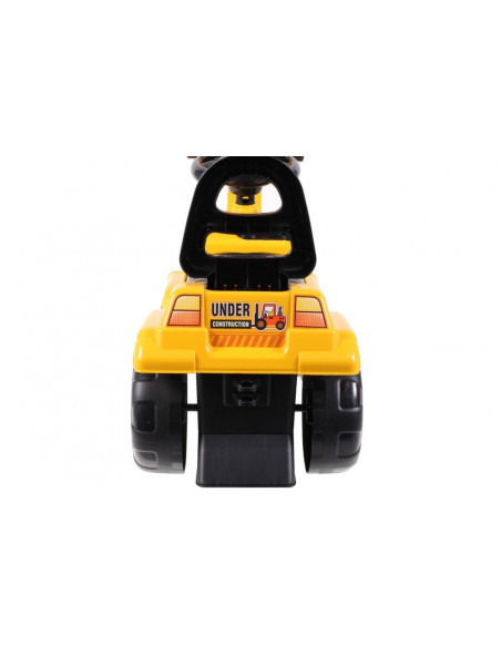 Jucarie interactiva Malplay Ride-On 2in1 Excavator si Olita cu