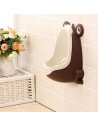 Olita tip pisoar MalPlay pentru copii maro 29 cm pentru perete Olita tip pisoar MalPlay pentru copii maro 29 cm pentru perete