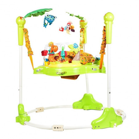Jumper cu activitati Baby Malplay Padurea tropicala cu