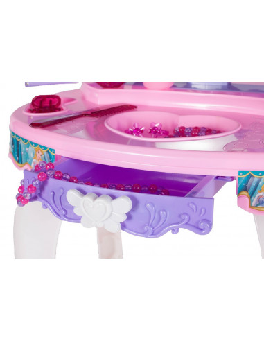 Masuta de infrumusetare MalPlay Lila - Roz cu MP3, oglinda