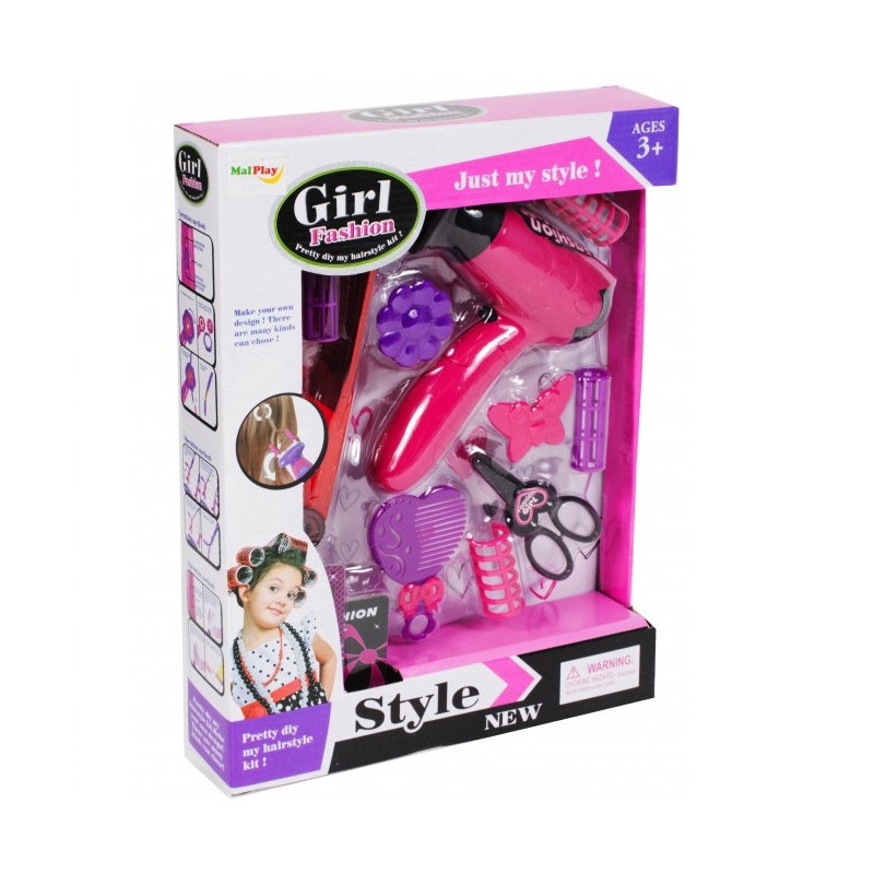 Set de infrumusetare pentru fetite cu accesorii,5901924216124