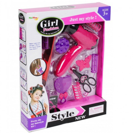 Set de infrumusetare pentru fetite cu accesorii,5901924216124