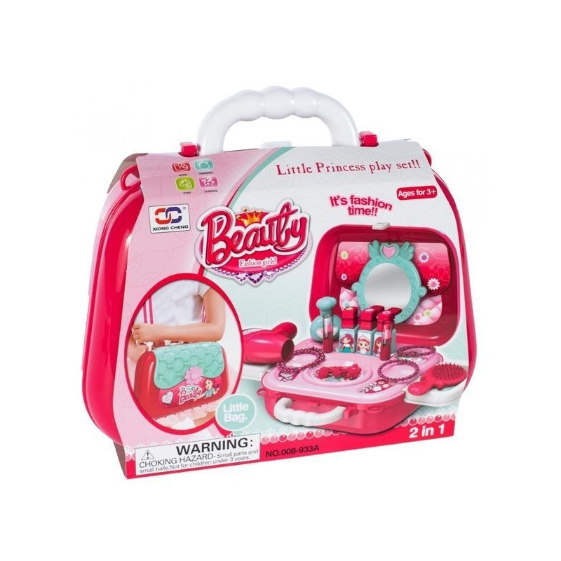 Trusa de infrumusetare MalPlay sub forma de geanta cu accesorii