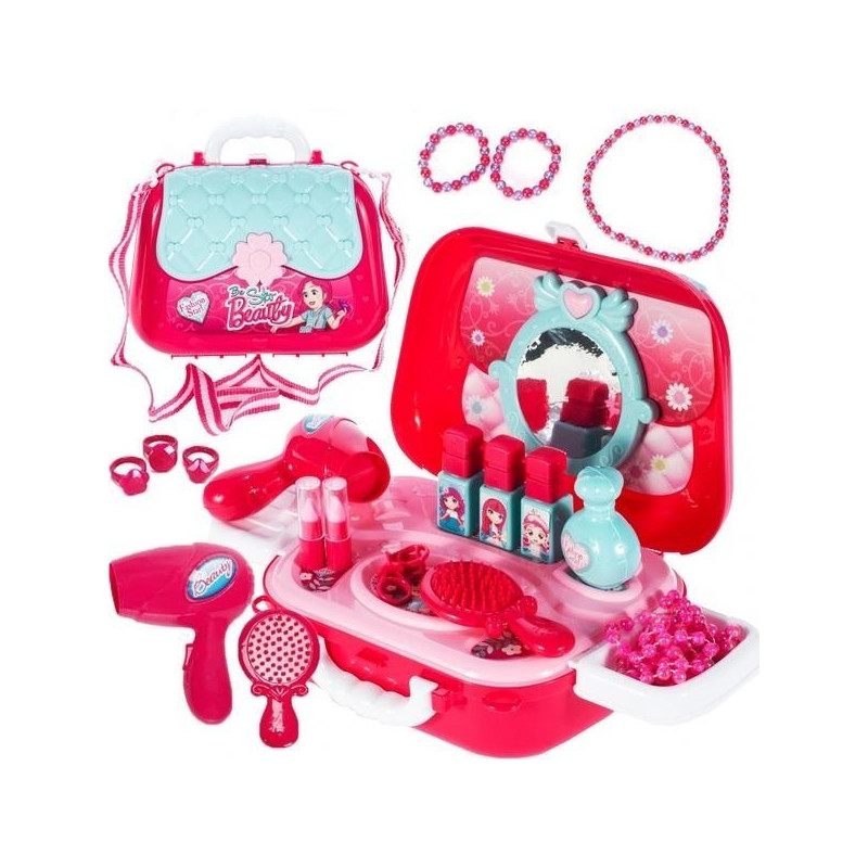 Trusa de infrumusetare MalPlay sub forma de geanta cu accesorii