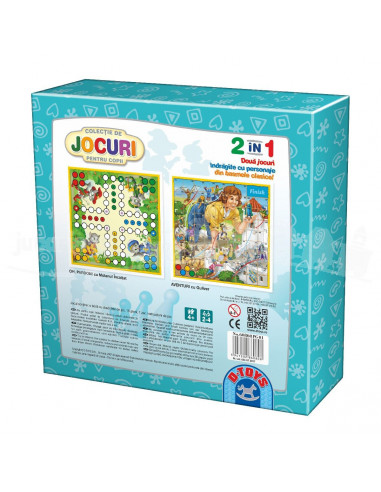 Joc 2 In 1 - Joc Oh, Pardon Cu Motanul Incaltat Si Joc Aventuri