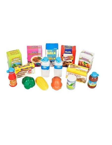 Set de joaca Malplay Casa de marcat si carucior de cumparaturi