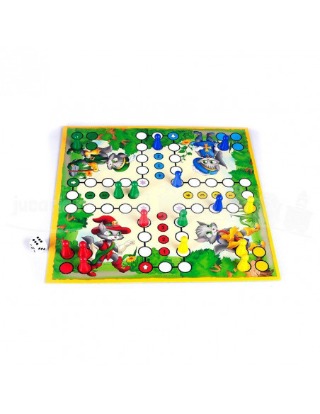 Joc 2 In 1 - Joc Oh, Pardon Cu Motanul Incaltat Si Joc Aventuri